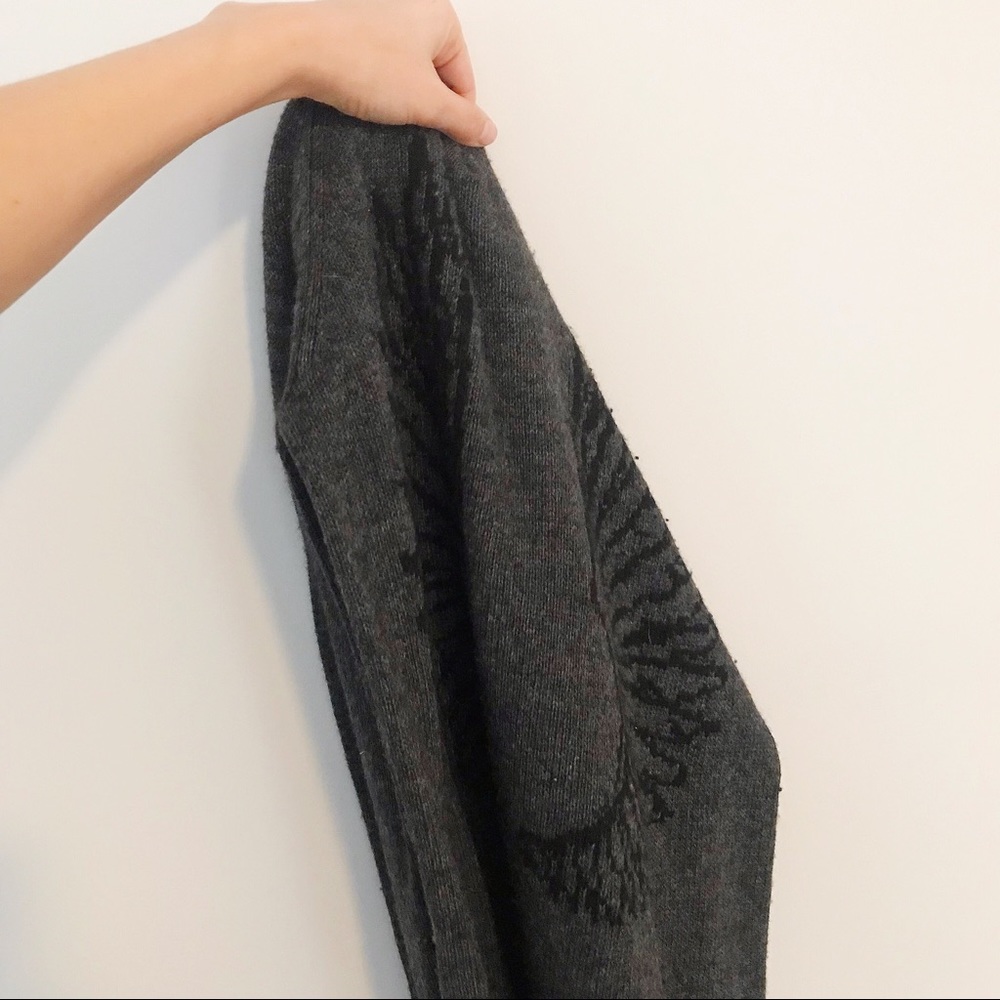 Grey Angel Wing Sweater